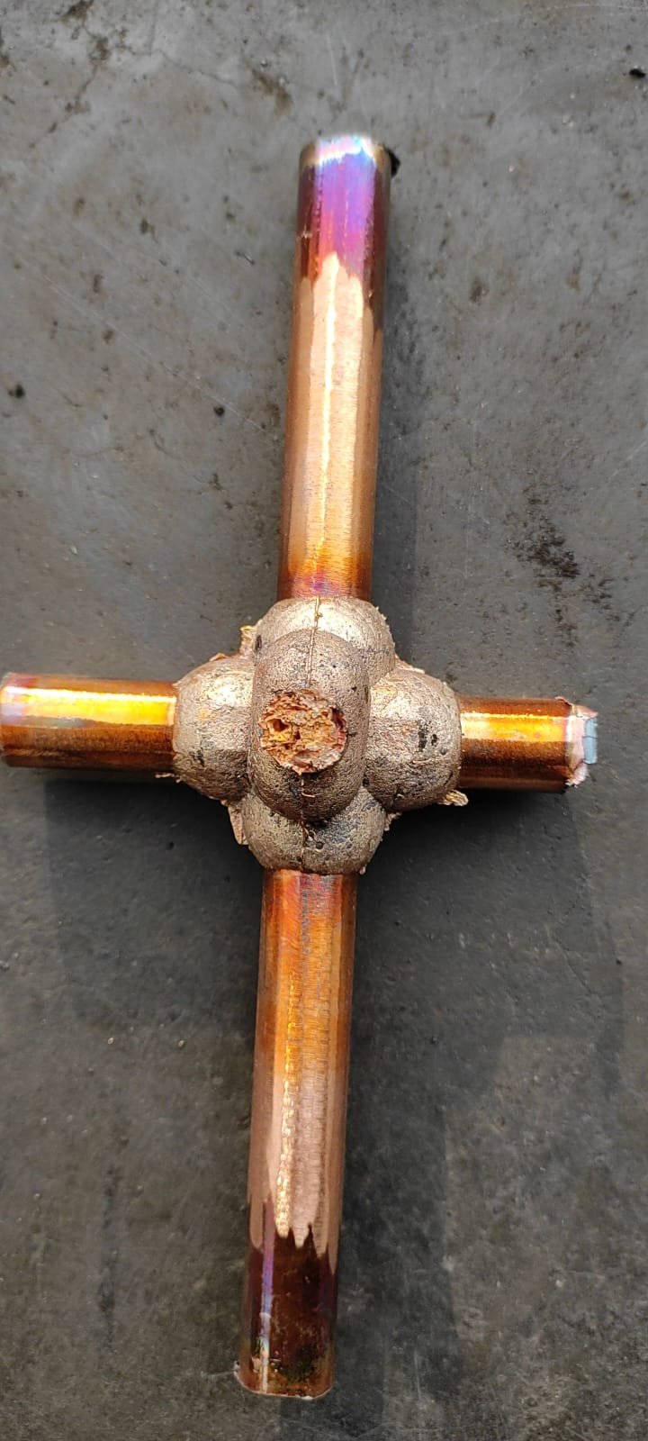 Cross joint 120 sqmm to 120 sqmm