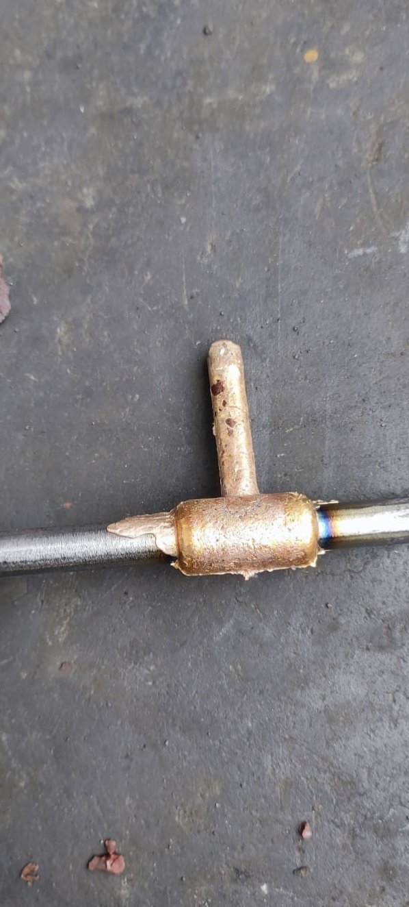 Straight joint 10 mm rod to 10 mm rod