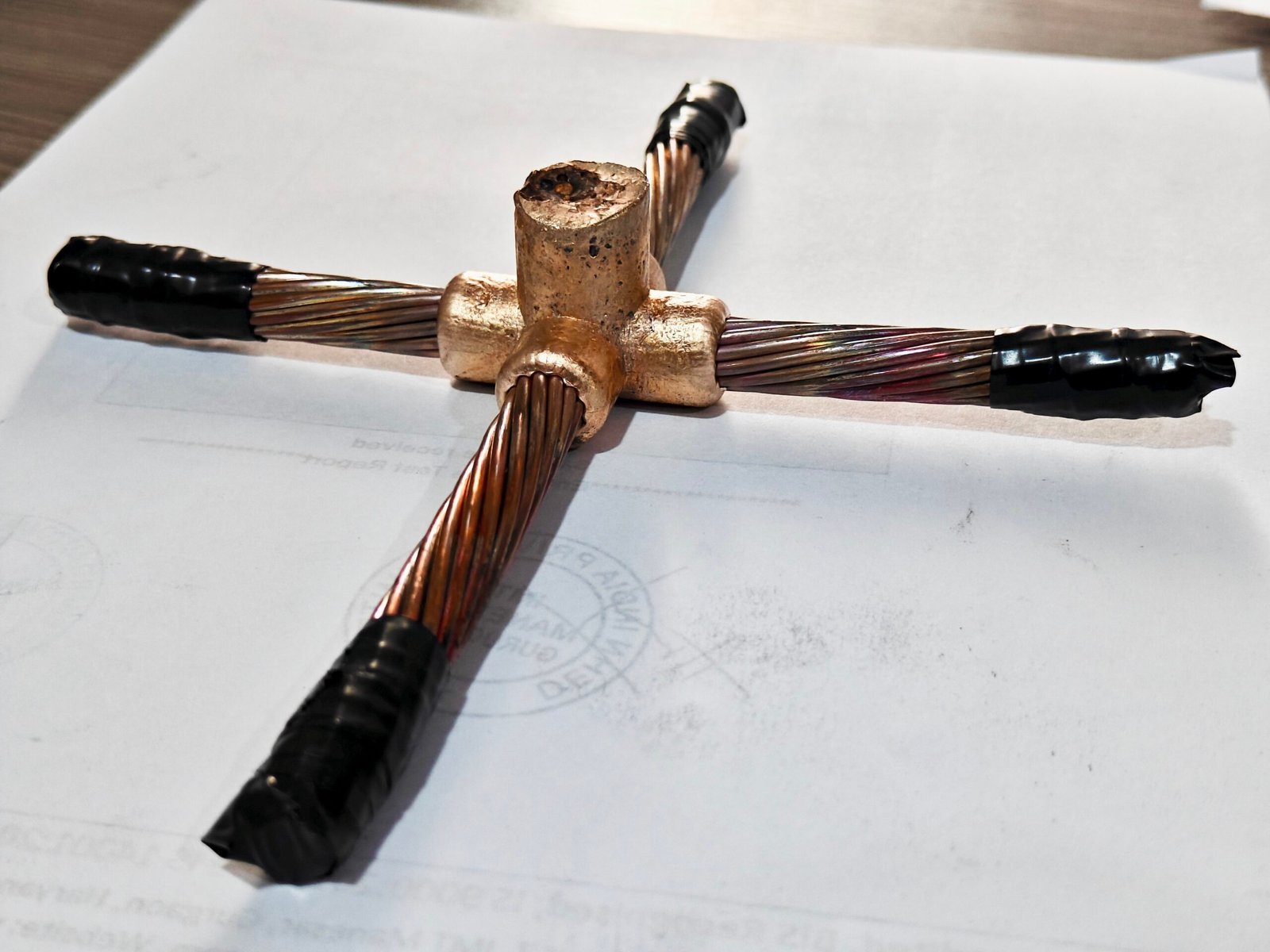 Cross joint 70 sqmm to 70 sqmm